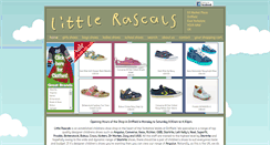 Desktop Screenshot of littlerascalsshoes.com