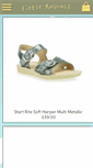 Mobile Screenshot of littlerascalsshoes.com